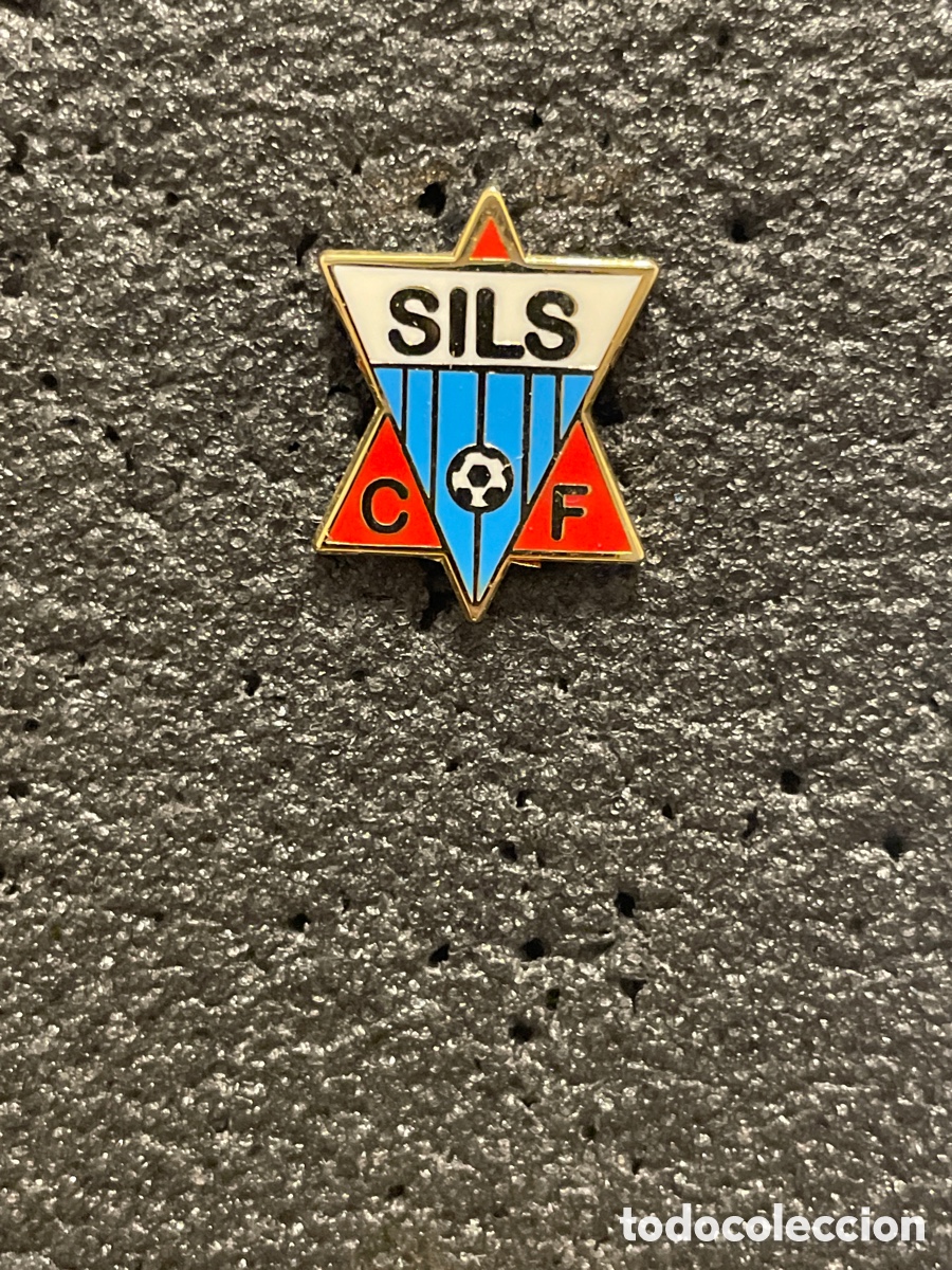 Sammelleidenschaft Sport: Pin 393 SILS C.F. - Sils (Girona)