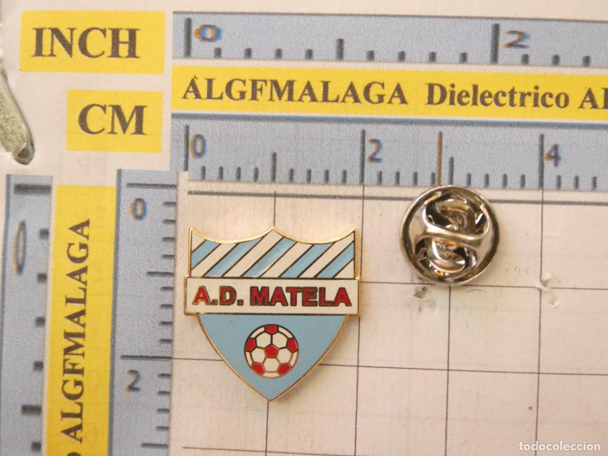 Collectionnisme sportif: PIN DE DEPORTES. F&Uacute;TBOL. AD MATELA OUTEIRO DE REI LUGO. EQUIPO EQUIPO