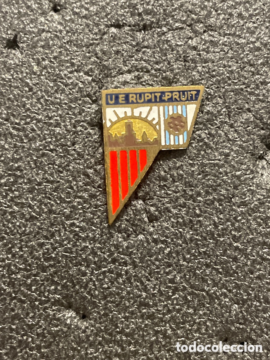 Sammelleidenschaft Sport: Pin 741 U.E. RUPIT PRUIT - Rupit (Barcelona)