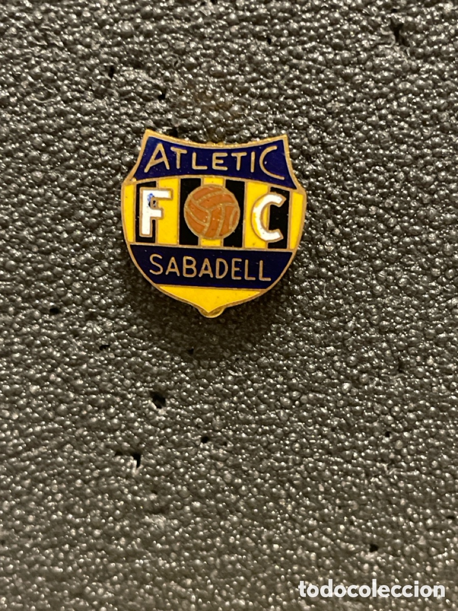 Sports collectibles: Pin 763 ATLETIC SABADELL F.C. - Sabadell (Barcelona)