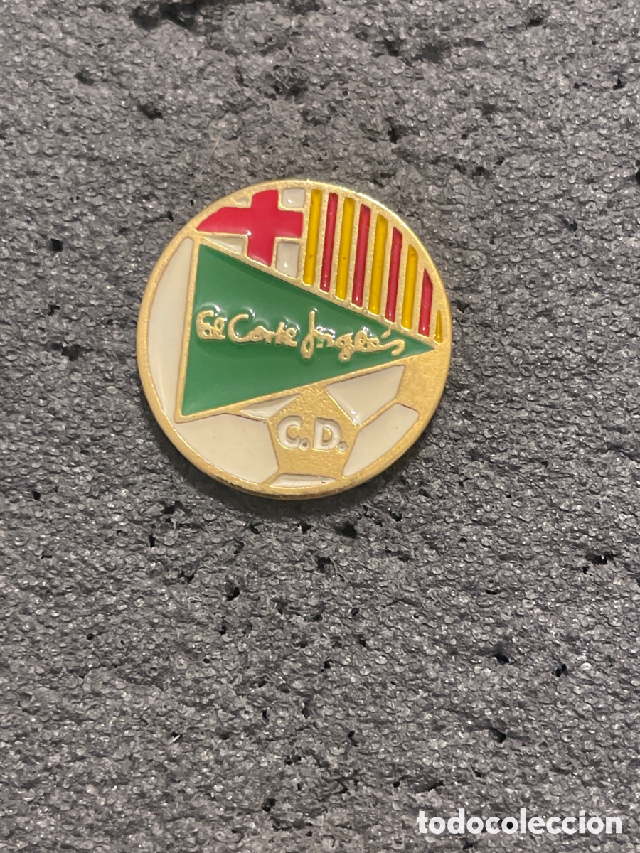 Sports collectibles: Pin 771 EL CORTE INGLES C.D. - Barcelona