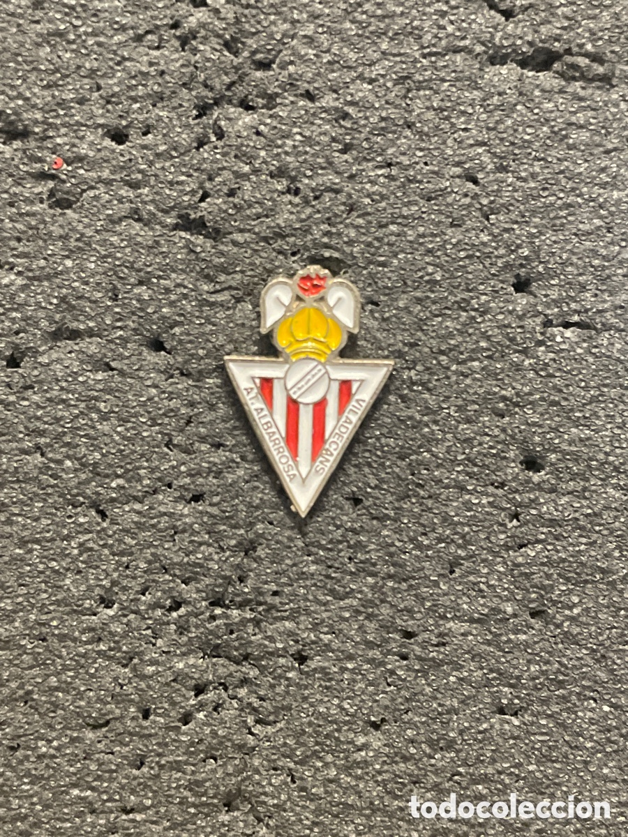 Sports collectibles: Pin 780 ATLETICO ALBARROSA - Viladecans (Barcelona)