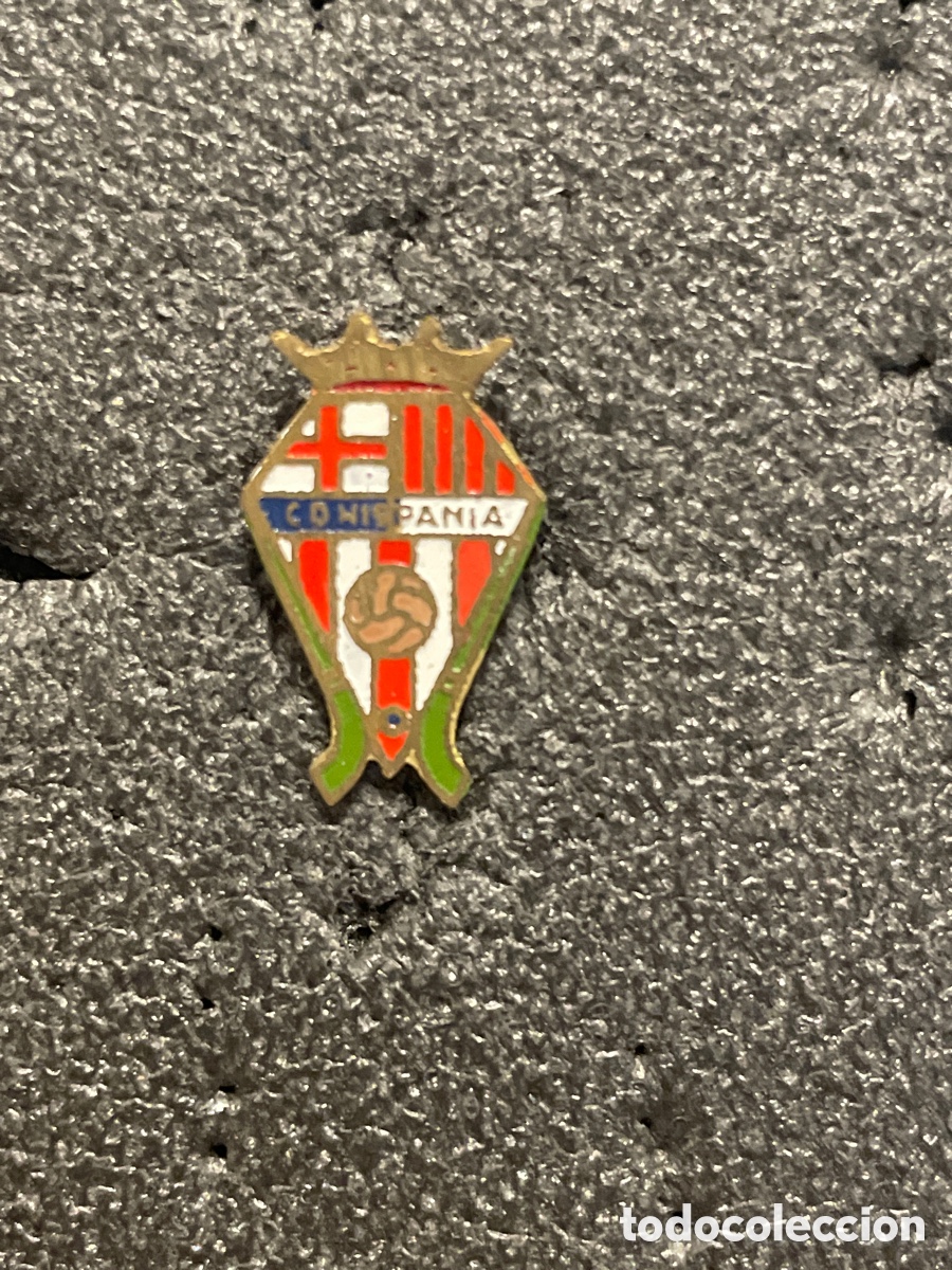 Coleccionismo deportivo: Pin 799 C.D. HISPANIA - Barcelona