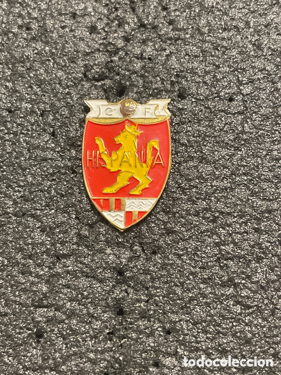 Collezionismo sportivo: Pin 890 C.F. HISPANIA - Badalona (Barcelona)
