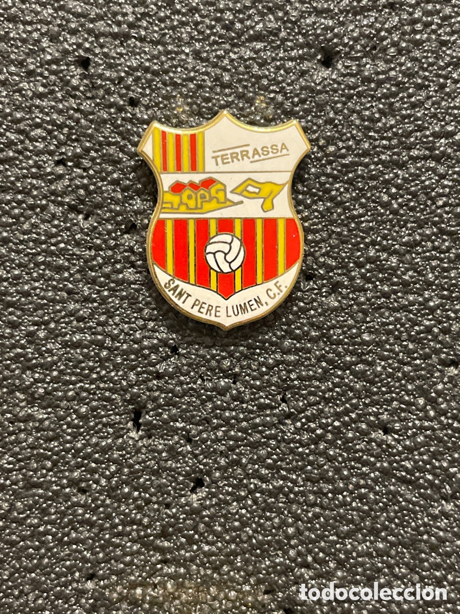 Colecionismo desportivo: Pin 962 SANT PERE LUMEN C.F. - Terrassa (Barcelona)