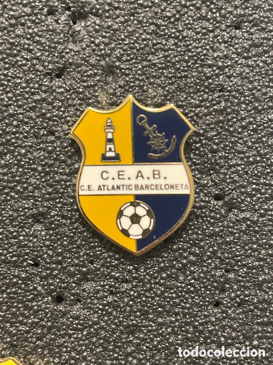 Colecionismo desportivo: Pin 972 C.E. ATLANTIC BARCELONETA - Barcelona