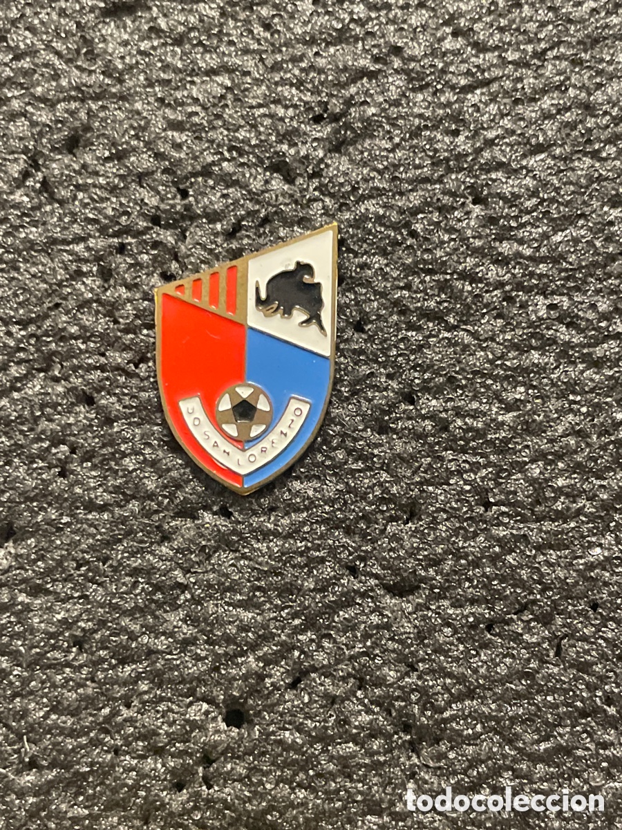 Sports collectibles: Pin 1142 U.D. SAN LORENZO - Terrassa (Barcelona)