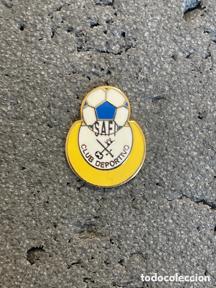 Sports collectibles: Pin 1301 C.D. SAFI - El Prat de Llobregat (Barcelona)