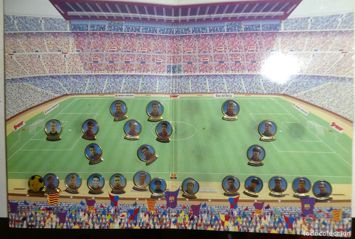 Coleccionismo deportivo: LOS PINS DEL DREAM TEAM- JUEGA CON EL BAR&Ccedil;A, 1994-95. 24 Pins