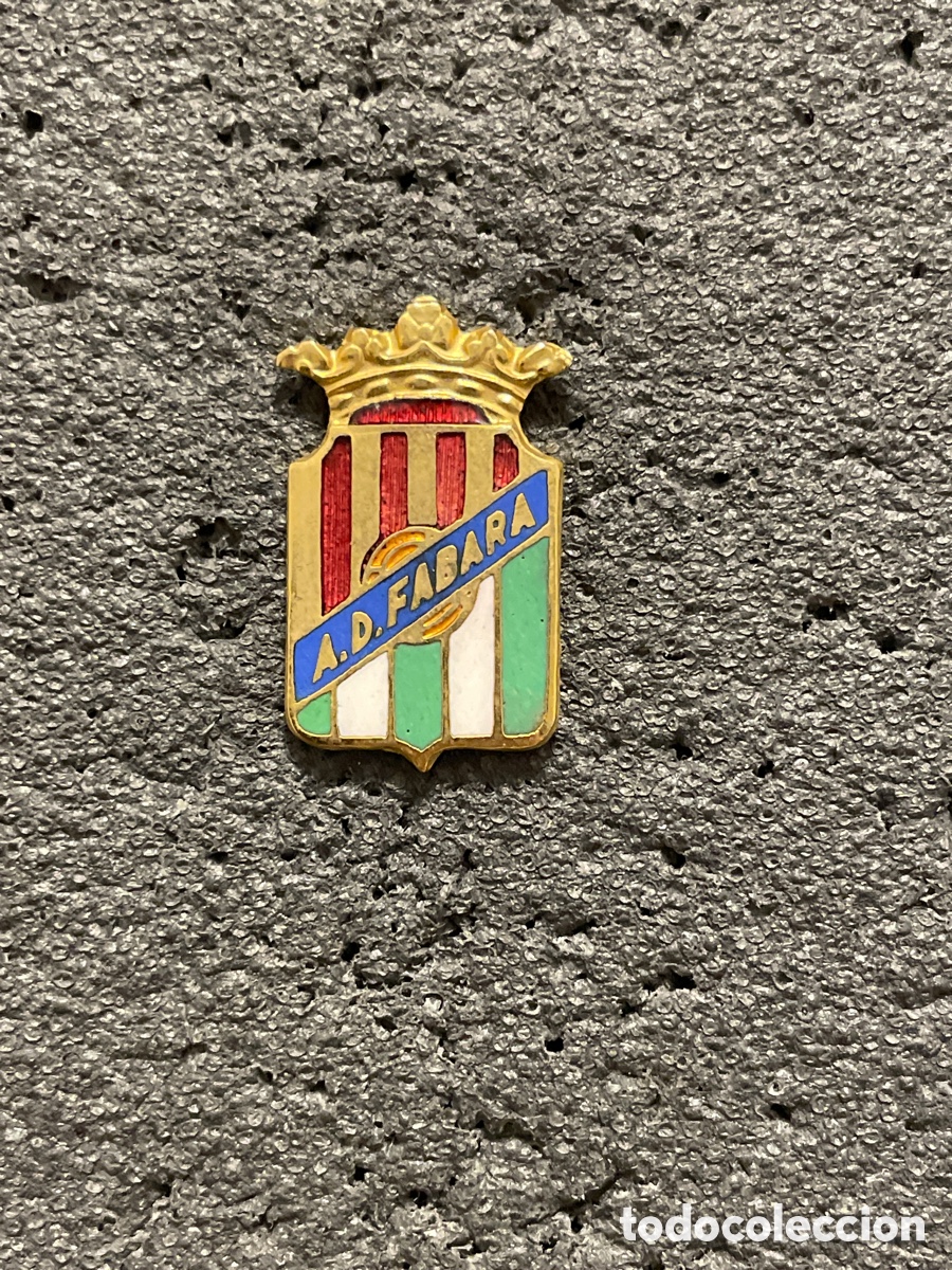 Collezionismo sportivo: Pin 80 A.D. FABARA - Benetuser (Valencia)