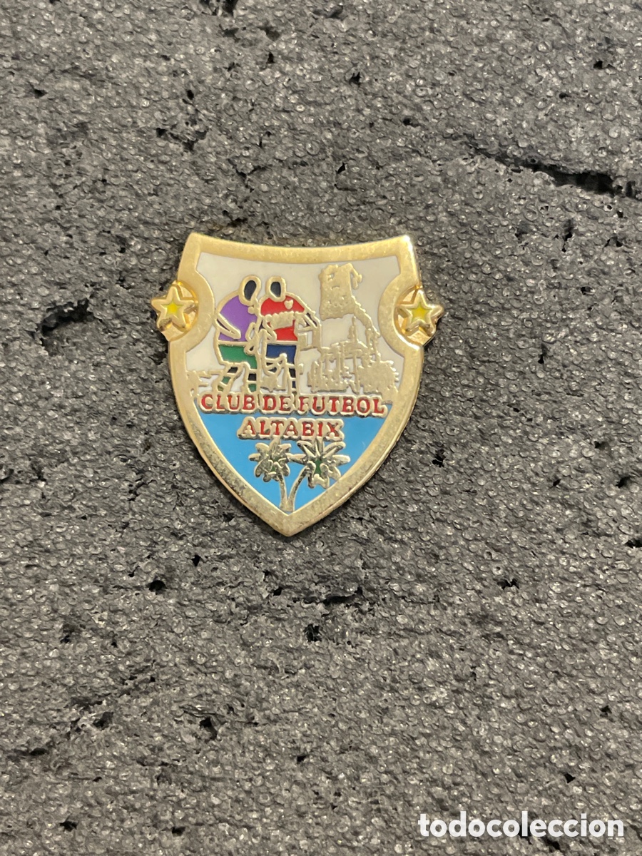 Colecionismo desportivo: Pin 133 C.F. ALTABIX - Elche (Alicante)