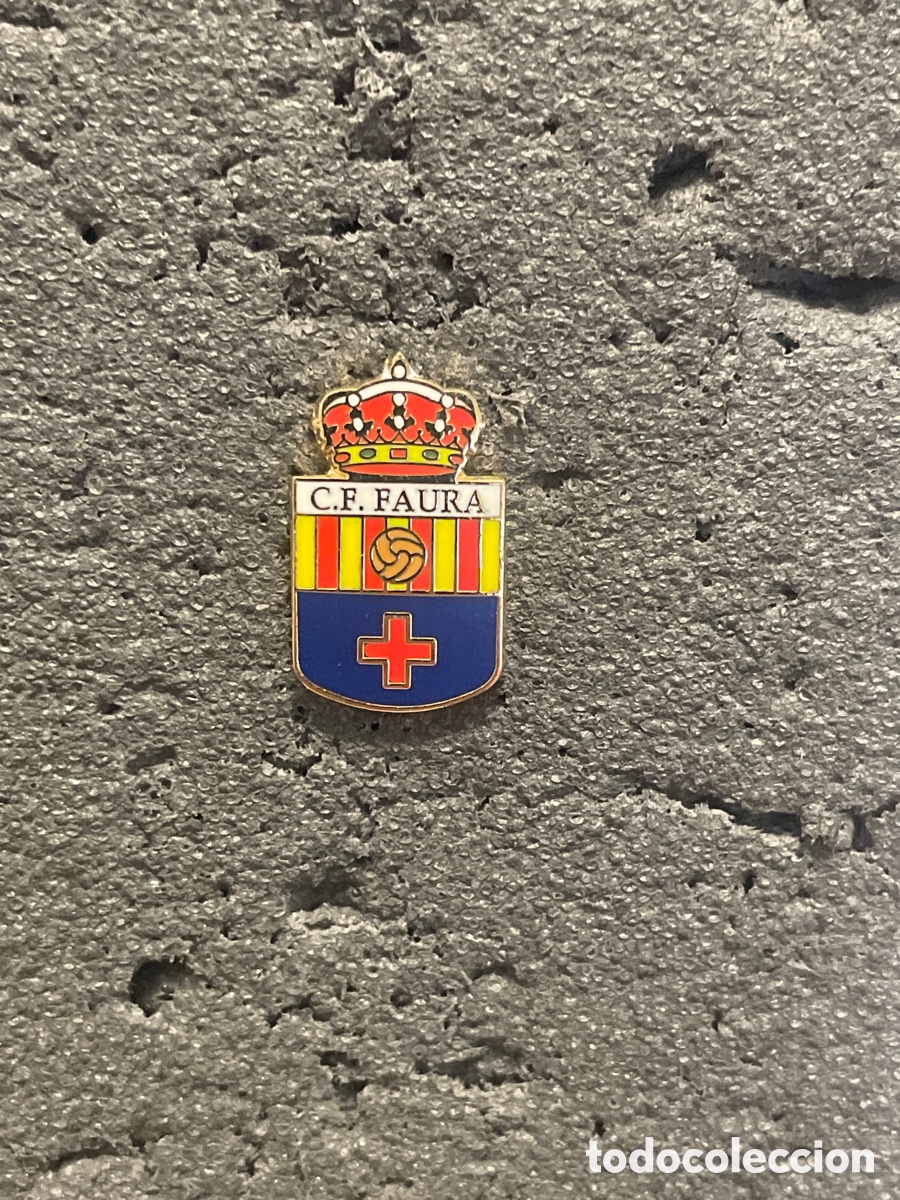 Sammelleidenschaft Sport: Pin 521 C.F. FAURA - Faura (Valencia)