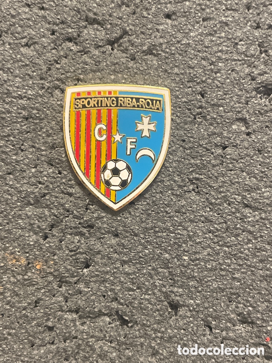Sammelleidenschaft Sport: Pin 551 SPORTING RIBARROJA C.F. - Ribarroja (Valencia)