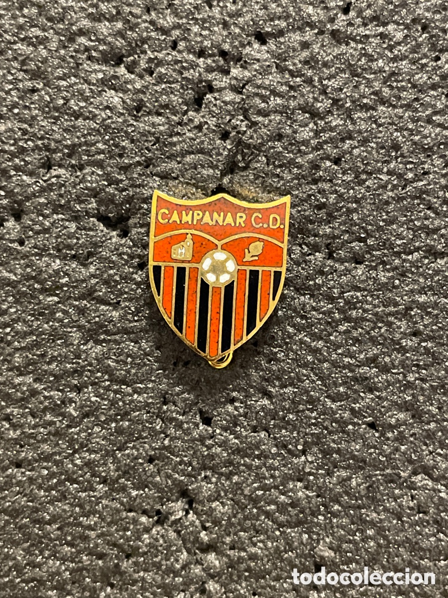 Sports collectibles: Pin 623 CAMPANAR C.D. - Valencia