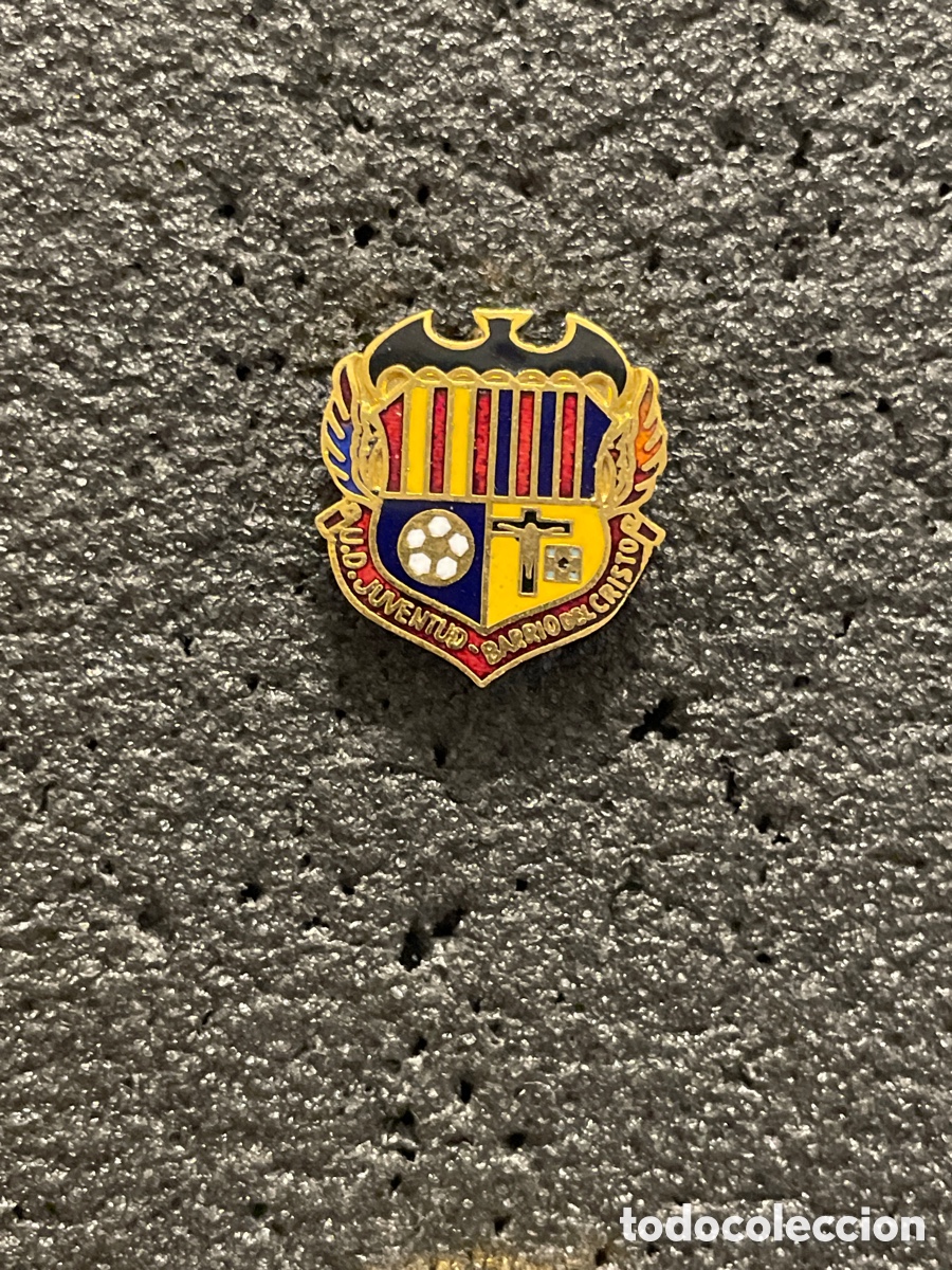 Coleccionismo deportivo: Pin 755 U.D. JUVENTUD BARRIO DEL CRISTO - Aldaya (Valencia)