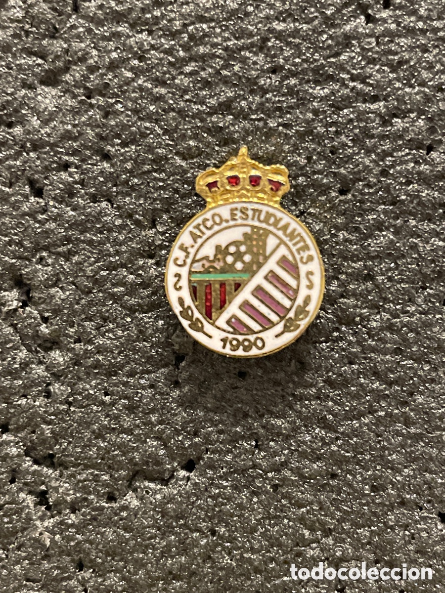 Coleccionismo deportivo: Pin 761 C.F. ATLETICO ESTUDIANTES - Castellon