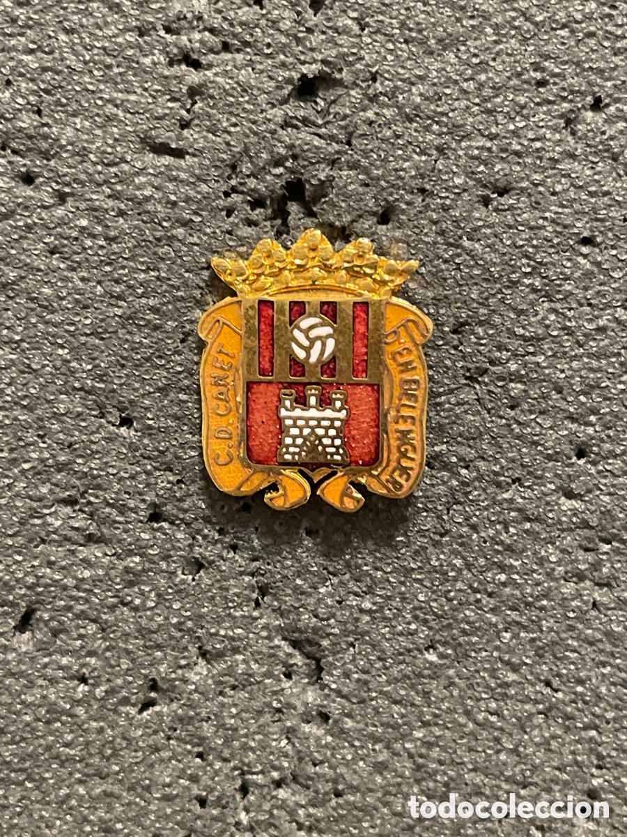 Colecionismo desportivo: Pin 861 C.D. CANET D&rsquo;EN BELENGUER - Canet d&rsquo;En Belenguer (Valencia)