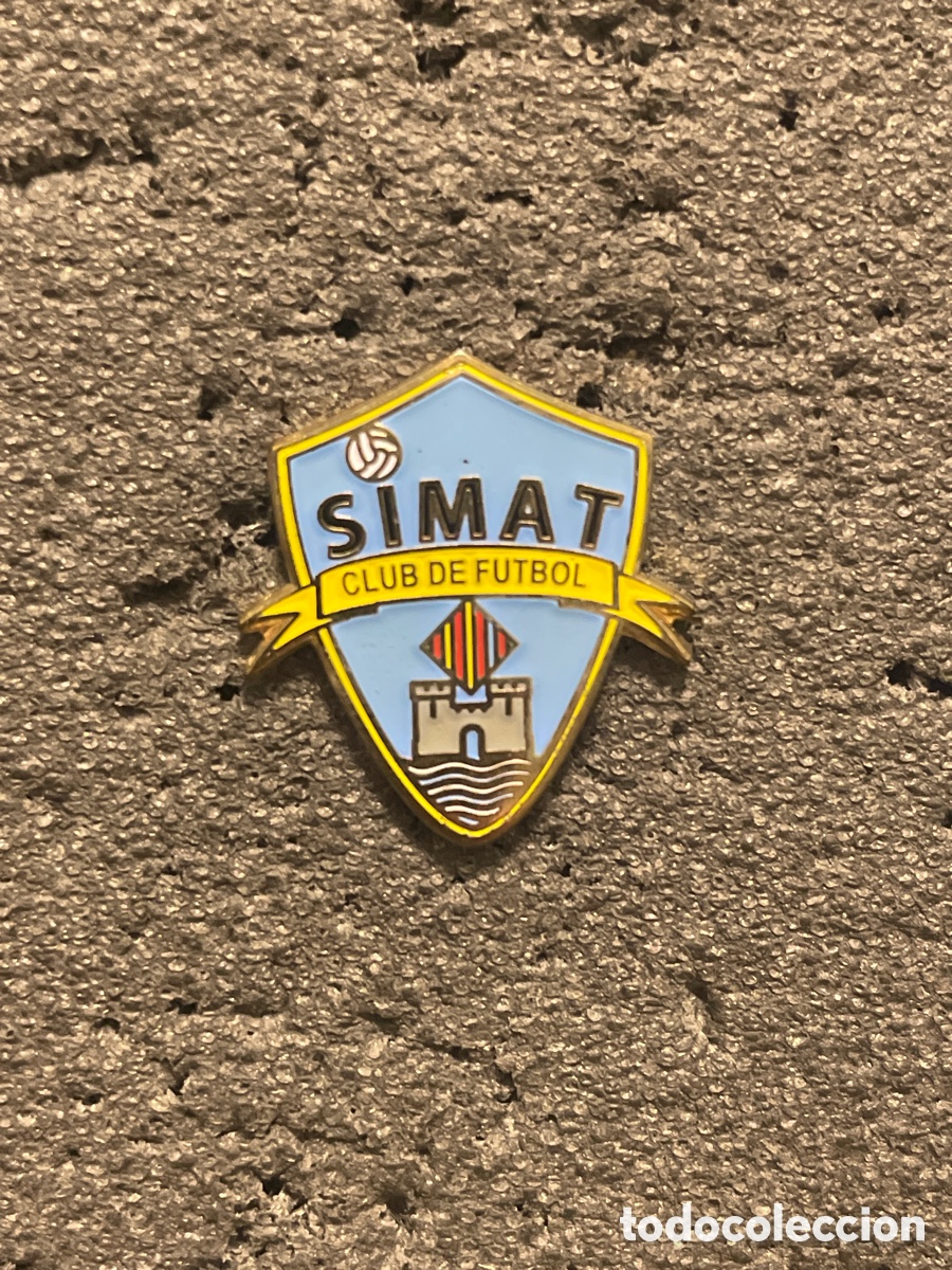 Sammelleidenschaft Sport: Pin 1020 C.F. SIMAT - Simat de la Valldigna (Valencia)
