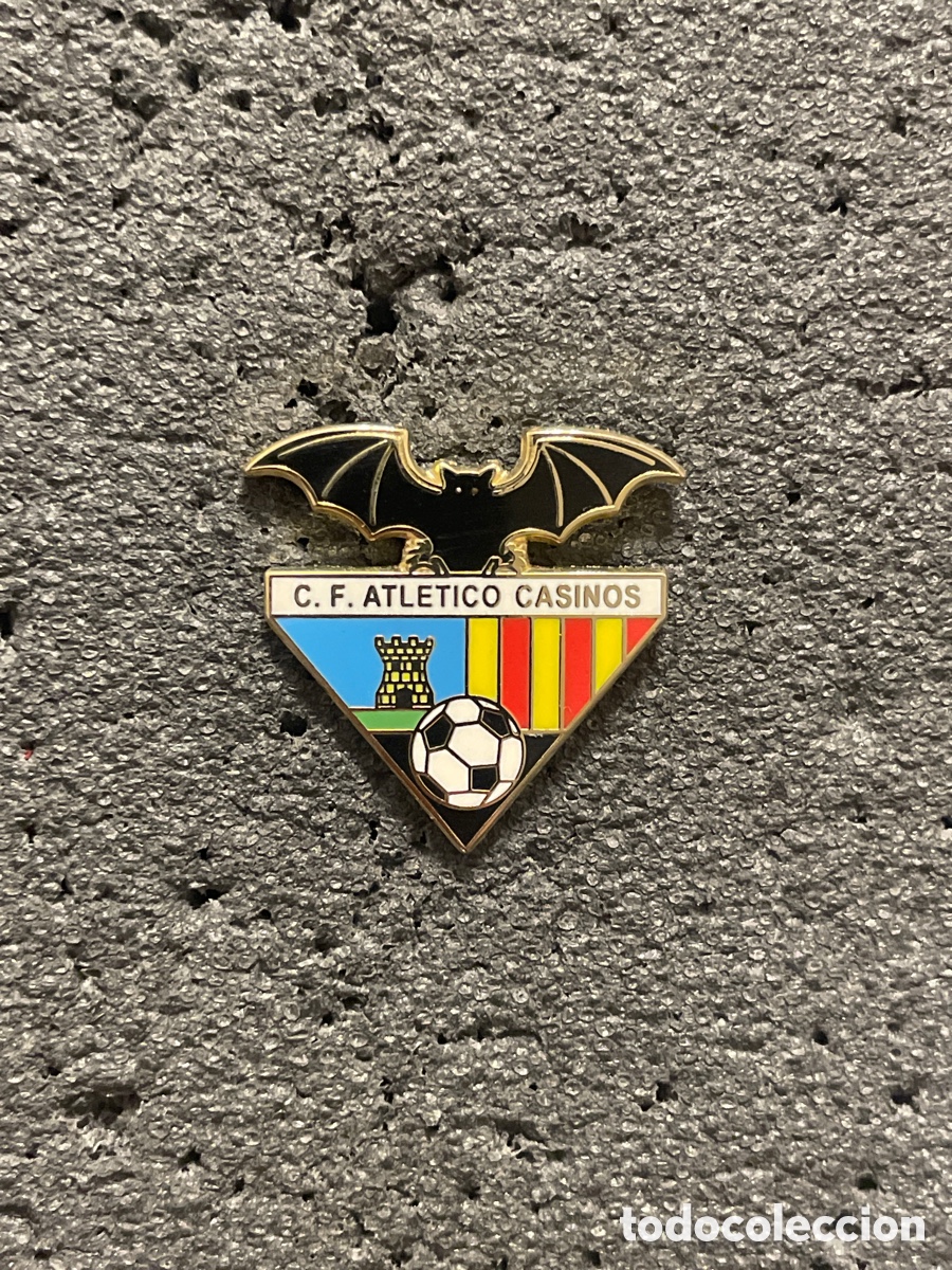 Sammelleidenschaft Sport: Pin 1078 C.F. ATLETICO CASINOS - Casinos (Valencia)