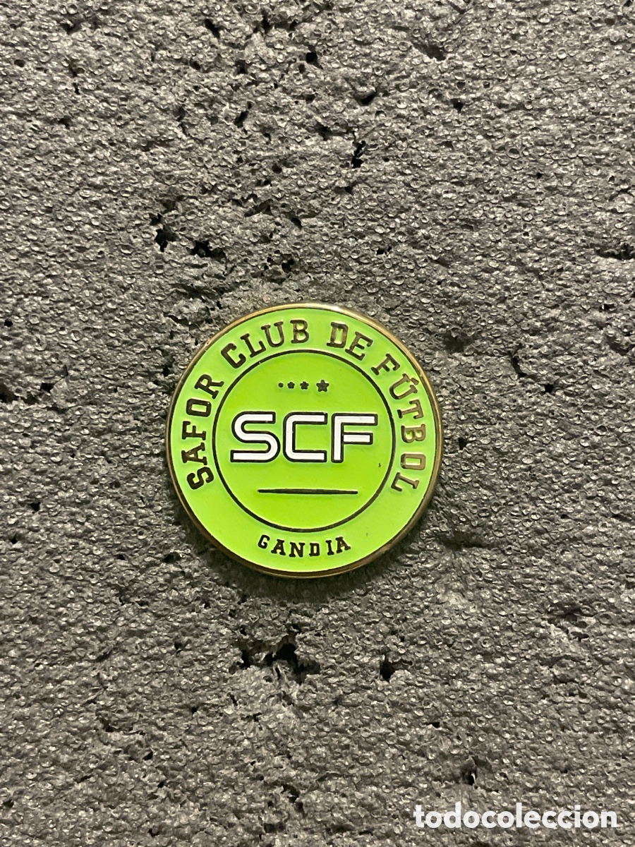 Sammelleidenschaft Sport: Pin 1088 SAFOR C.F. - Gand&iacute;a (Valencia)