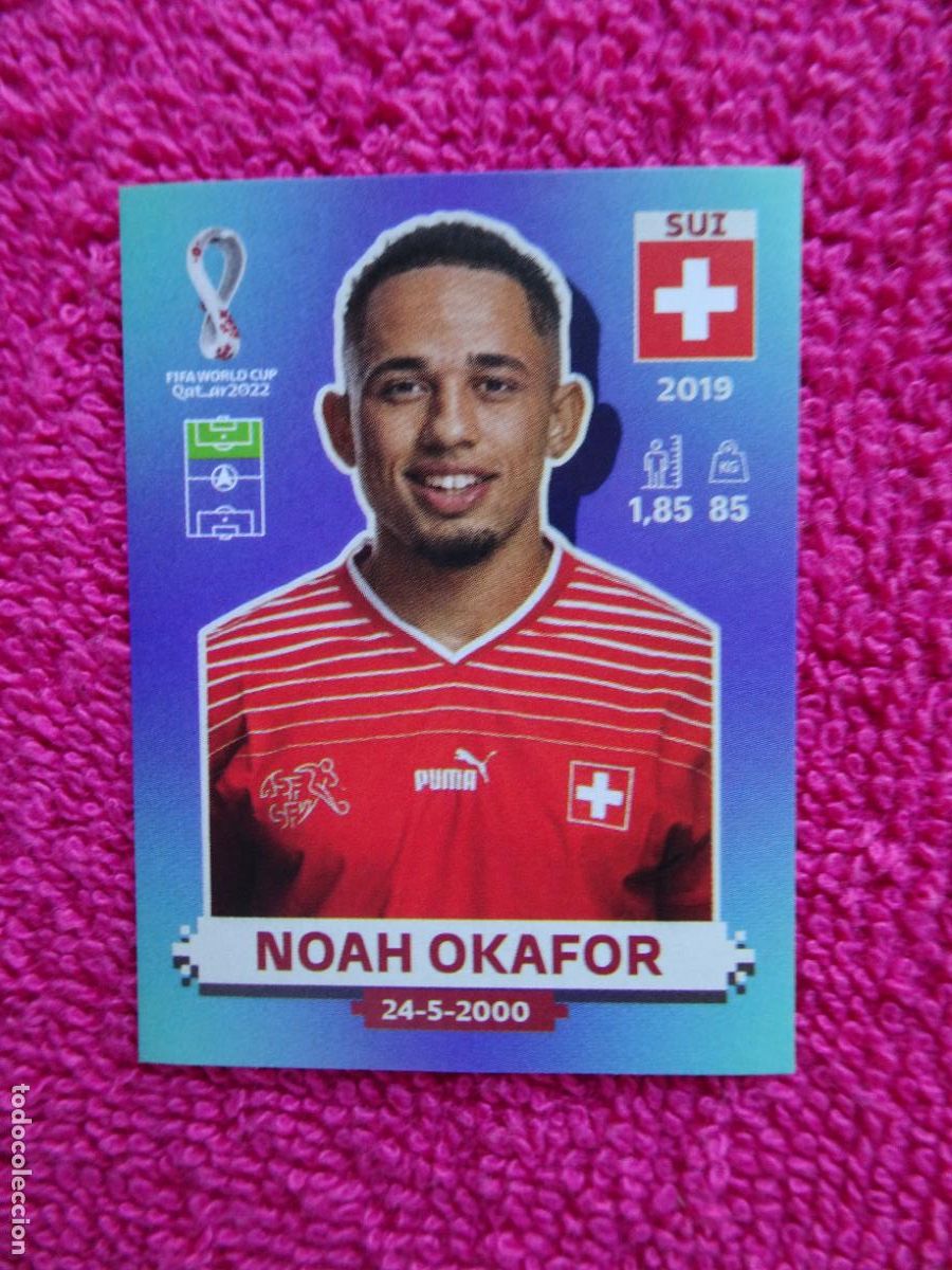 Collezionismo sportivo: noah okafor sui 18 selecci&oacute;n suiza qatar 2022 fifa world cup catar 2022 panini