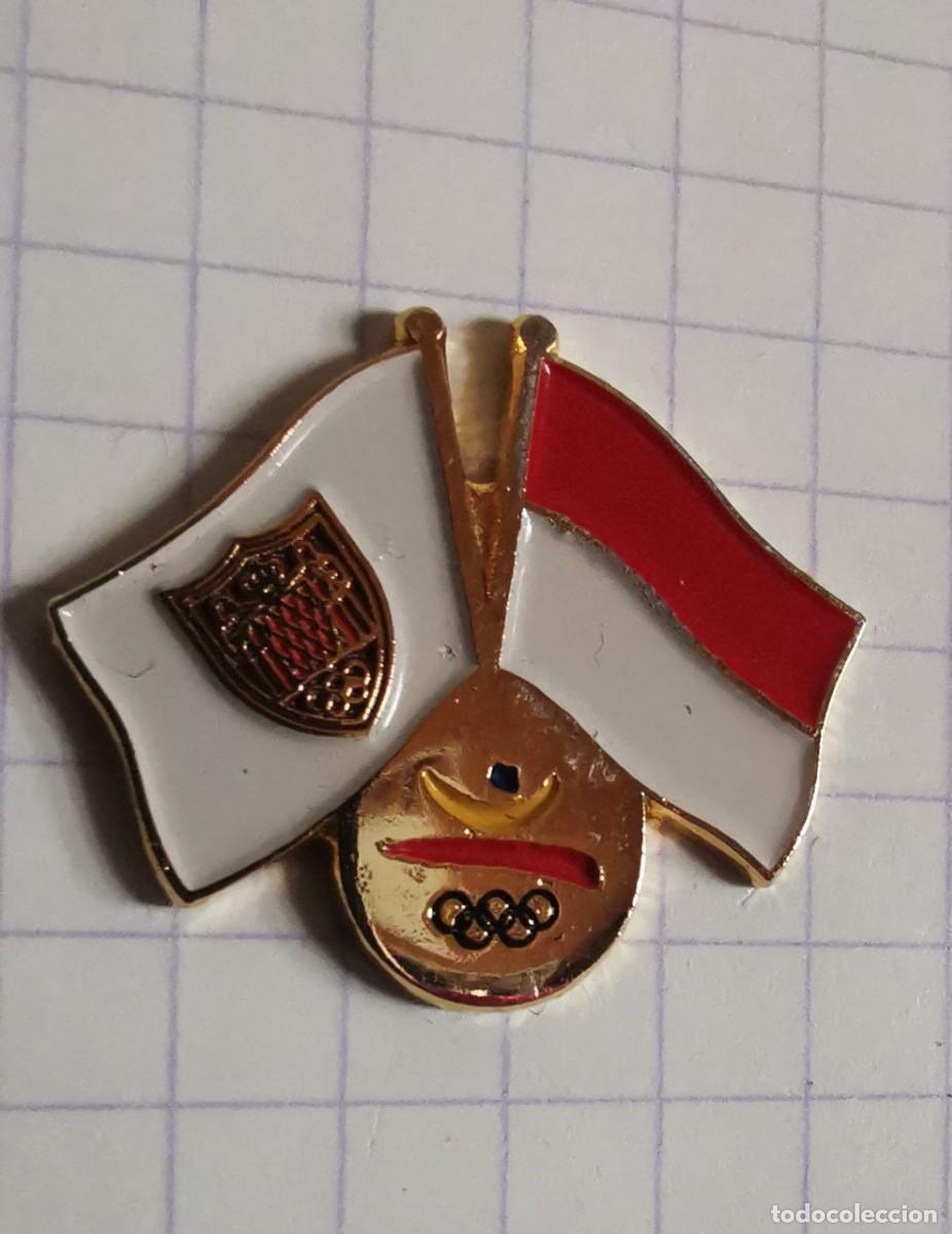 Coleccionismo deportivo: Pin Ol&iacute;mpico - COMIT&Eacute; OLIMPICO DE M&Oacute;NACO - - Foto 2