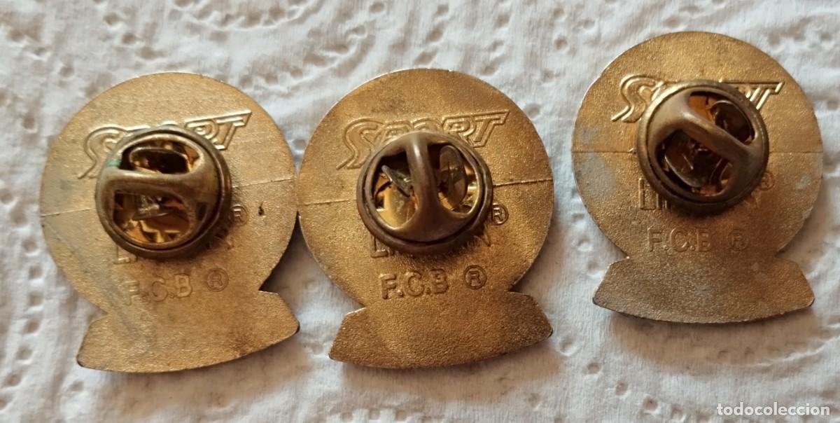 Coleccionismo deportivo: JUGADORES DEL BARSA TRES PINS - Foto 1
