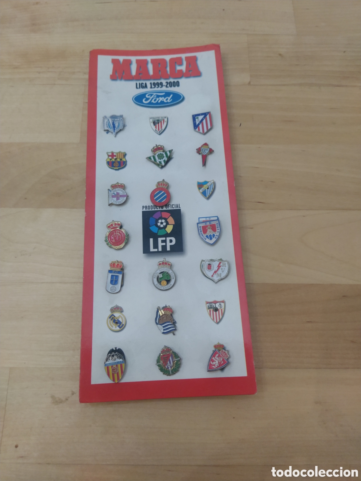 Collezionismo sportivo: PINS DEPORTES MARCA, TEMPORADA 1999-2000, FUTBOL - LA COLECCI&Oacute;N NO EST&Aacute; COMPLETA