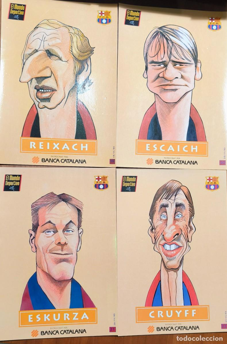 Coleccionismo deportivo: PINS DE LAS CARICATURAS DEL BAR&Ccedil;A - Foto 2