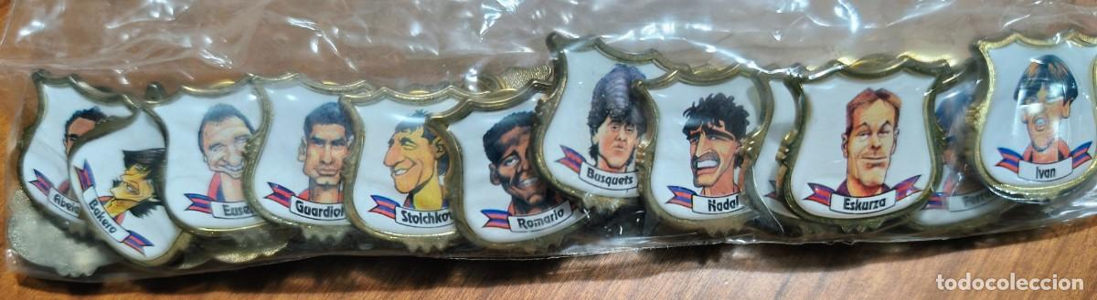 Coleccionismo deportivo: PINS DE LAS CARICATURAS DEL BAR&Ccedil;A - Foto 6