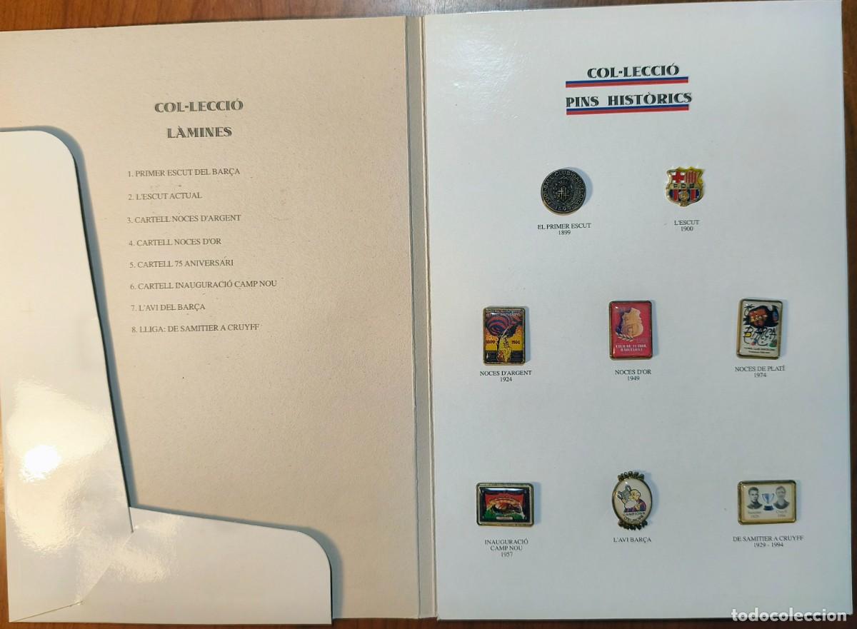 Coleccionismo deportivo: PINS HIST&Ograve;RICS BAR&Ccedil;A - Foto 2