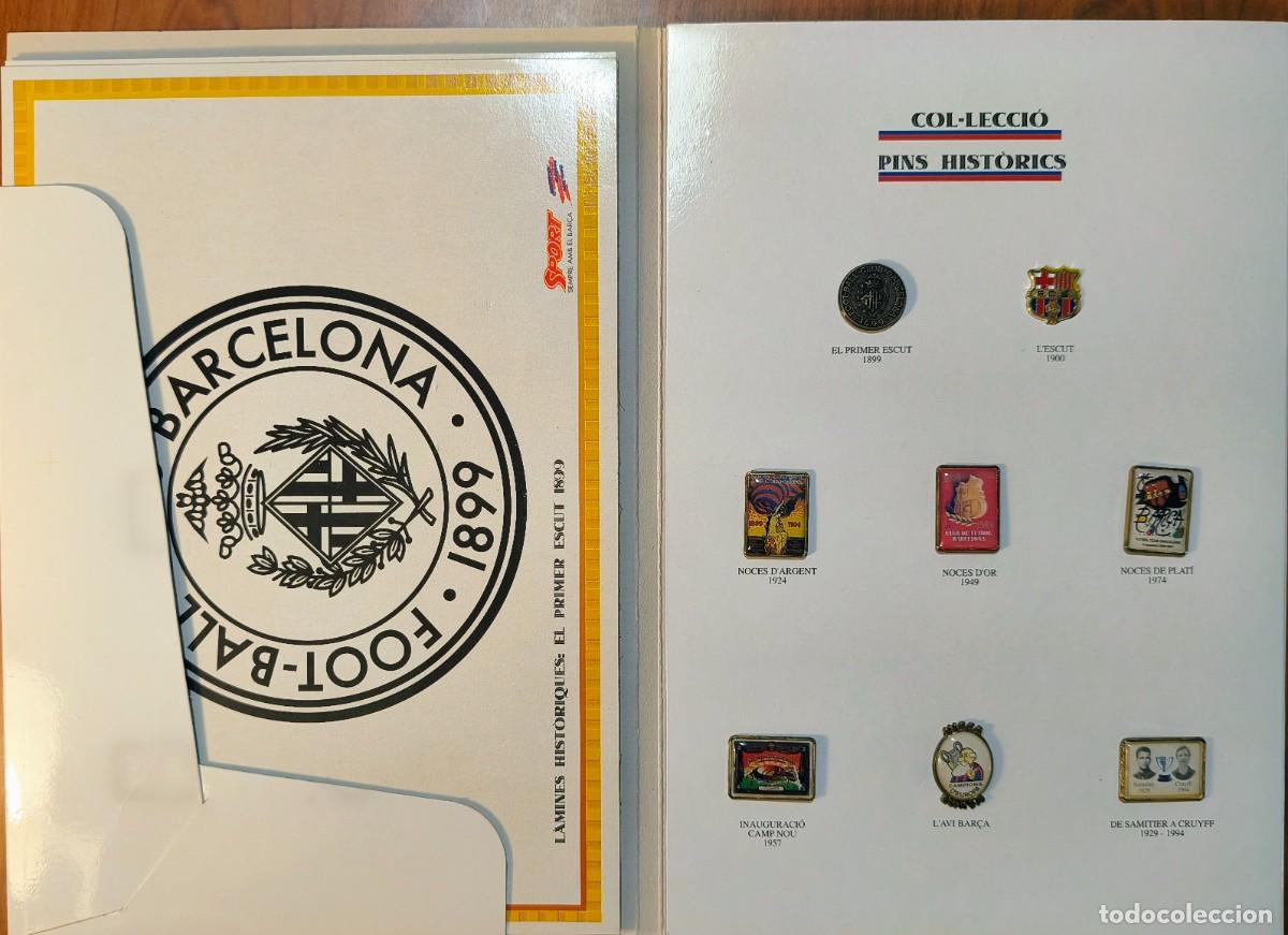 Coleccionismo deportivo: PINS HIST&Ograve;RICS BAR&Ccedil;A - Foto 3