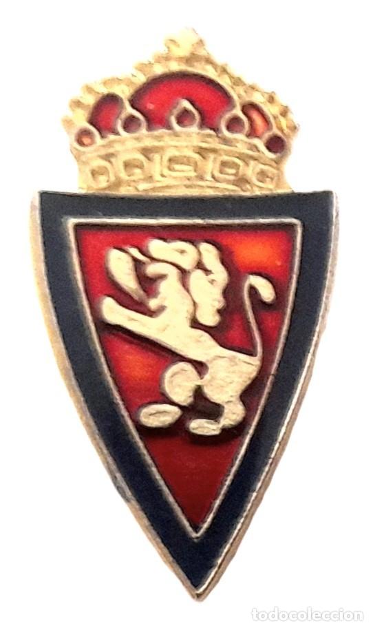 Coleccionismo deportivo: Pin Insignia Real Zaragoza - Foto 1