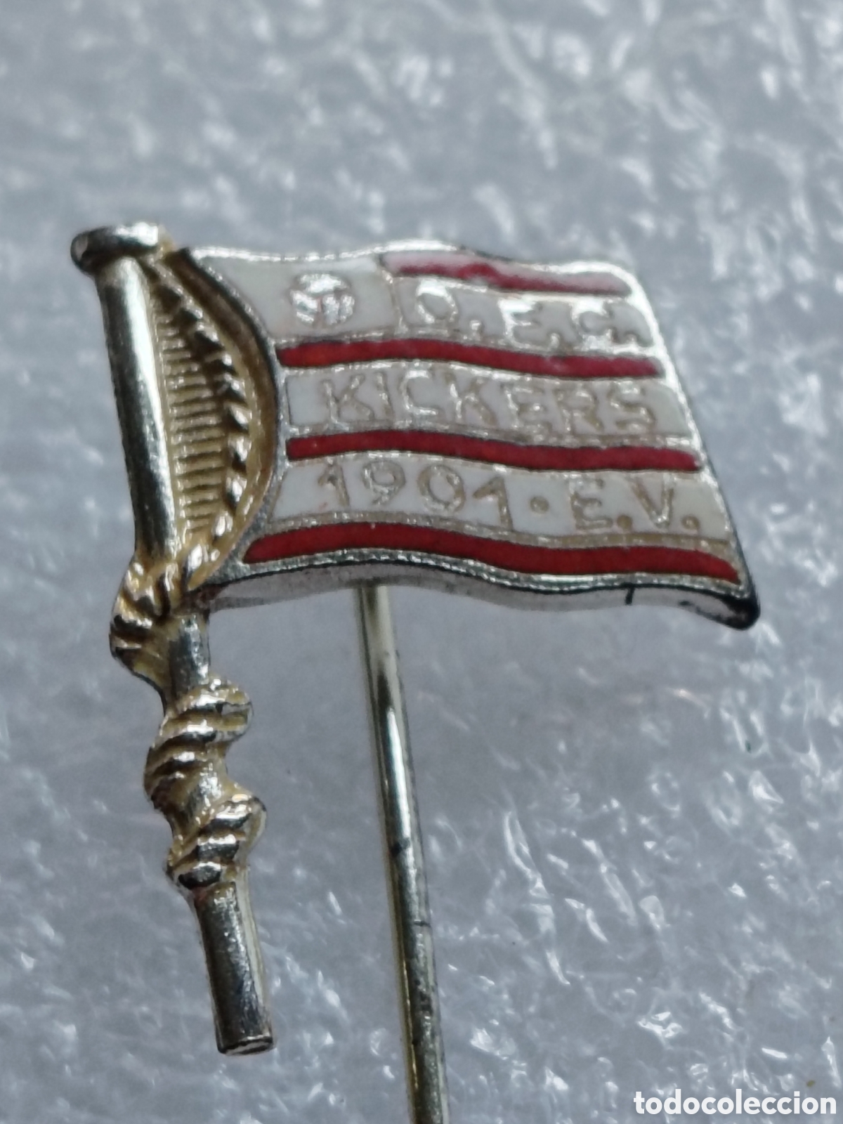 Colecionismo desportivo: PIN FUTBOL AGUJA, OFC KICKERS 1901 EV, ALEMANIA