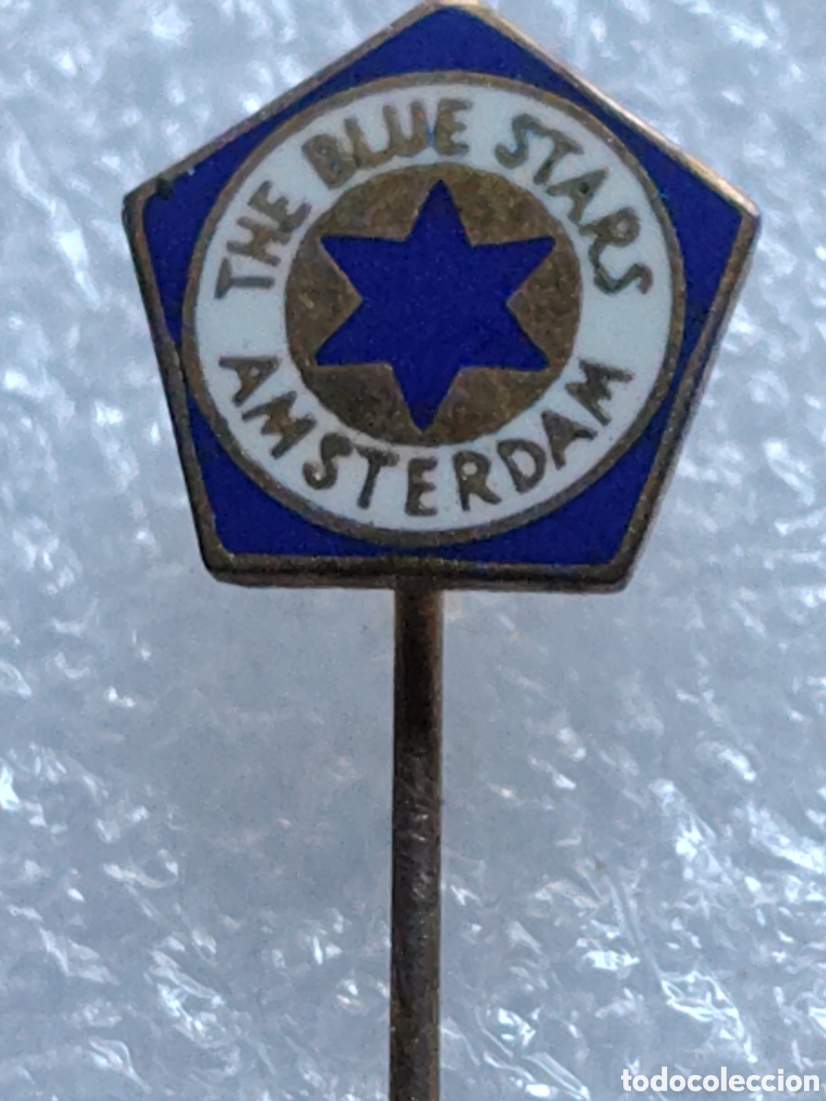 Colecionismo desportivo: PIN FUTBOL AGUJA, THE BLUE STARS AMSTERDAM, PA&Iacute;SES BAJOS