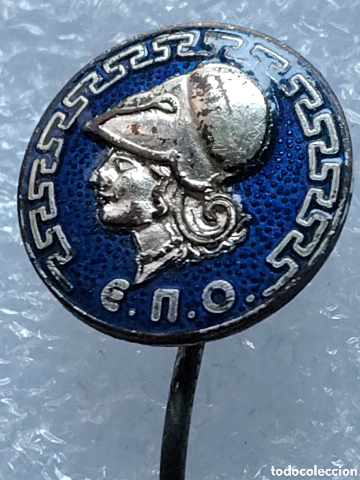 Colecionismo desportivo: PIN FUTBOL AGUJA, FEDERACI&Oacute;N GRIEGA