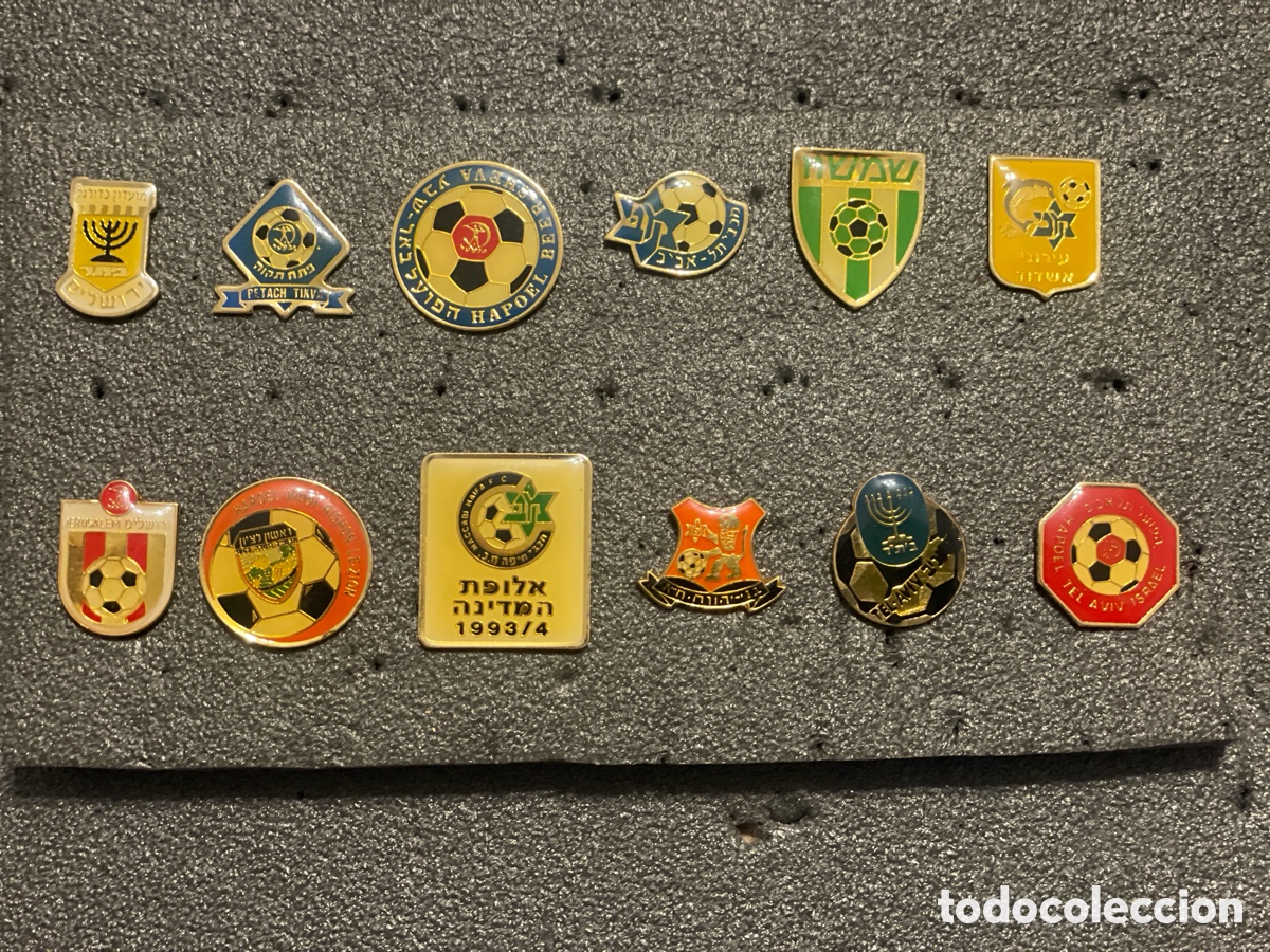 Coleccionismo deportivo: LOTE 1 DE 12 PINS DE ISRAEL - Foto 1