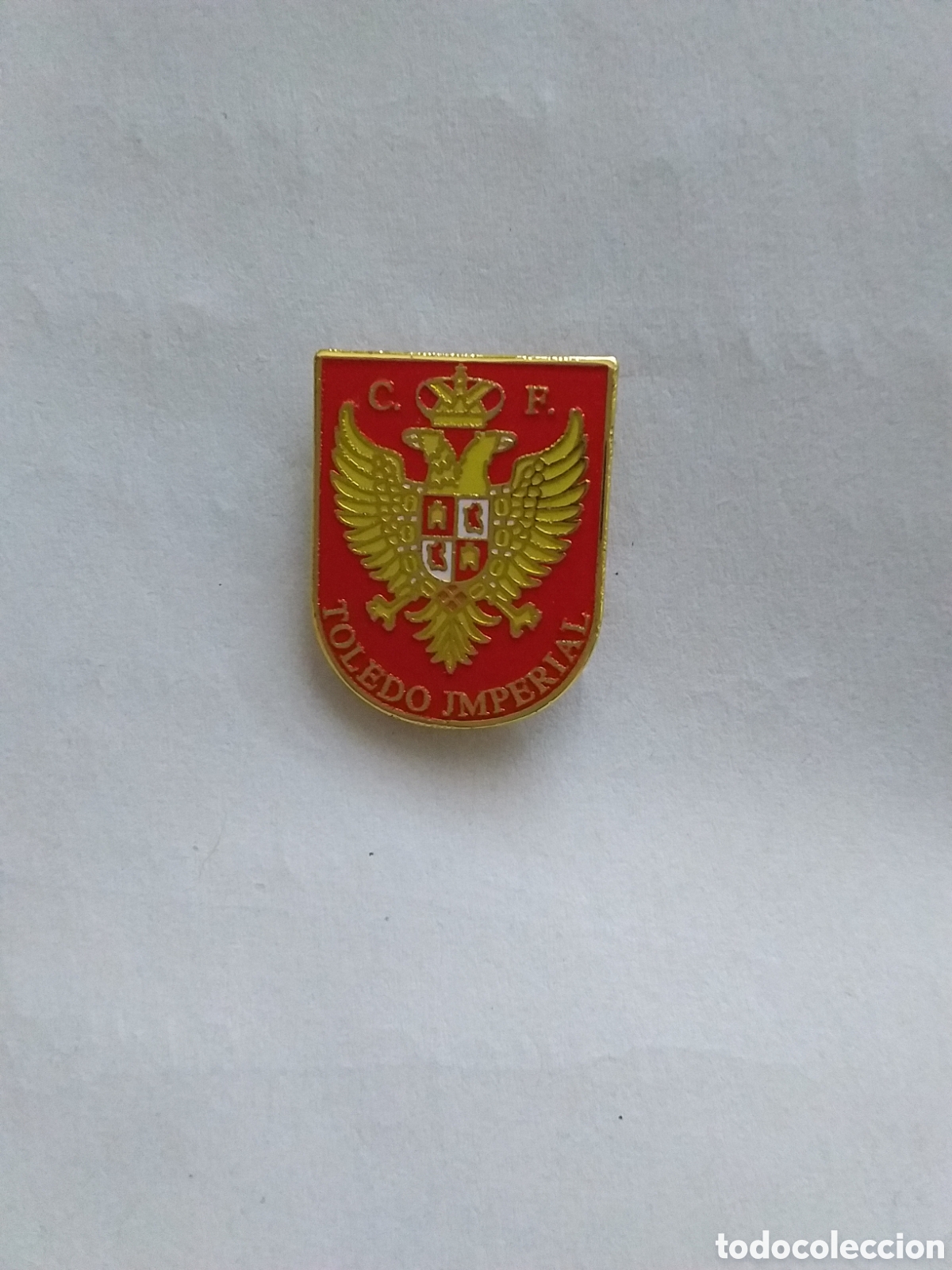 Coleccionismo deportivo: Pin - Club de f&uacute;tbol Toledo Imperial ( Toledo)