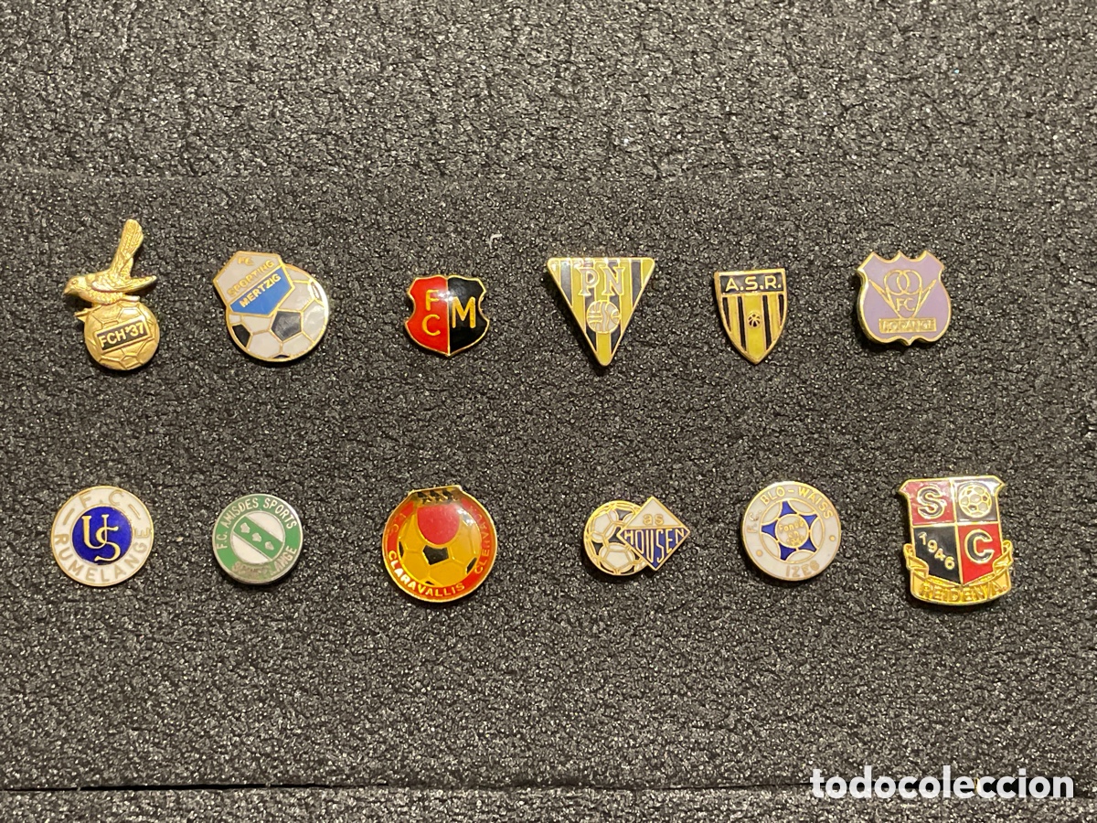Coleccionismo deportivo: LOTE 2 DE 12 PINS DE LUXEMBURGO - Foto 1