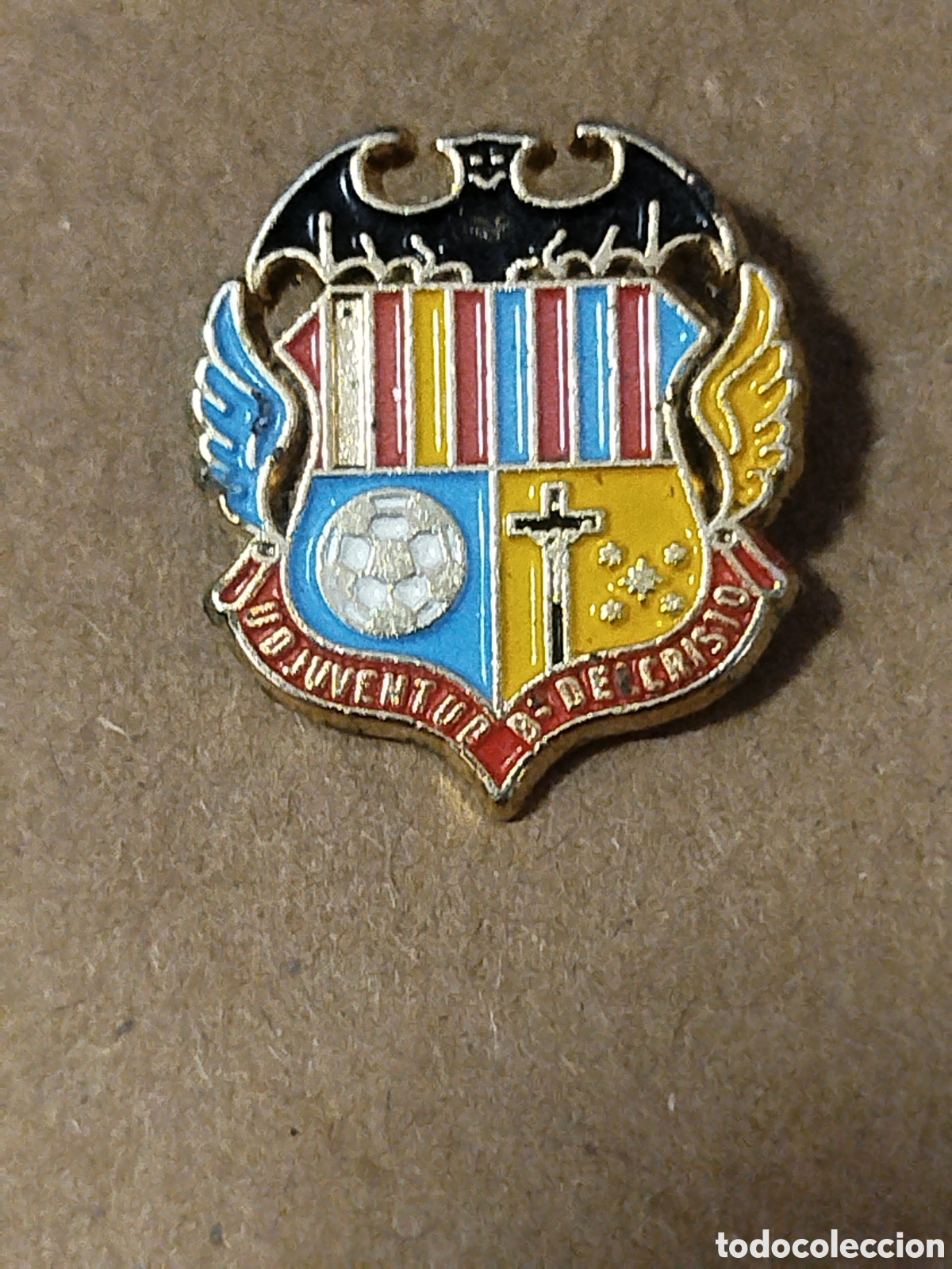 Colecionismo desportivo: PIINS DE FUTBOL UD JUVENTUD B.DE CRISTO.VALENCIA