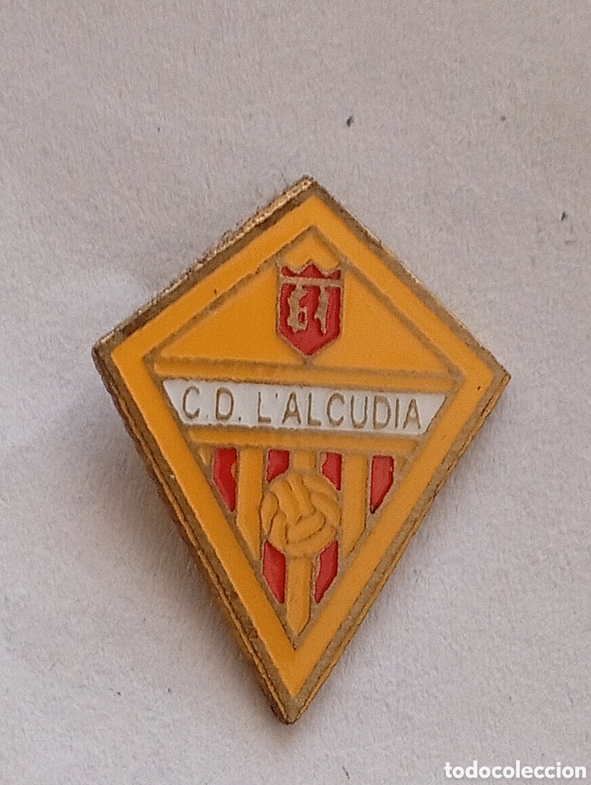 Coleccionismo deportivo: Pin - Club Deportivo L' Alcudia ( Valencia)