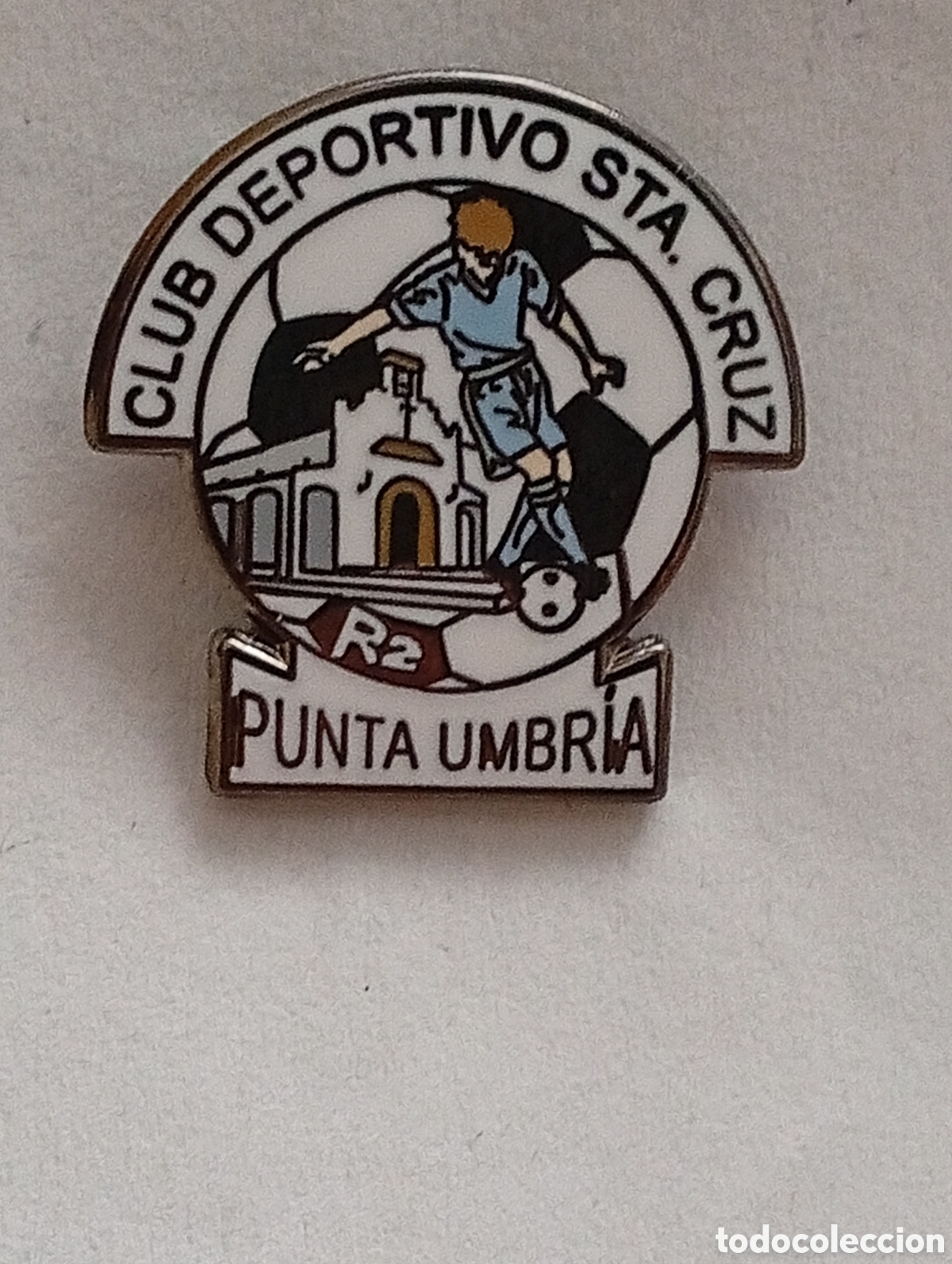 Sammelleidenschaft Sport: Pin - Club Deportivo Santa Cruz Puntaumbria ( Huelva)
