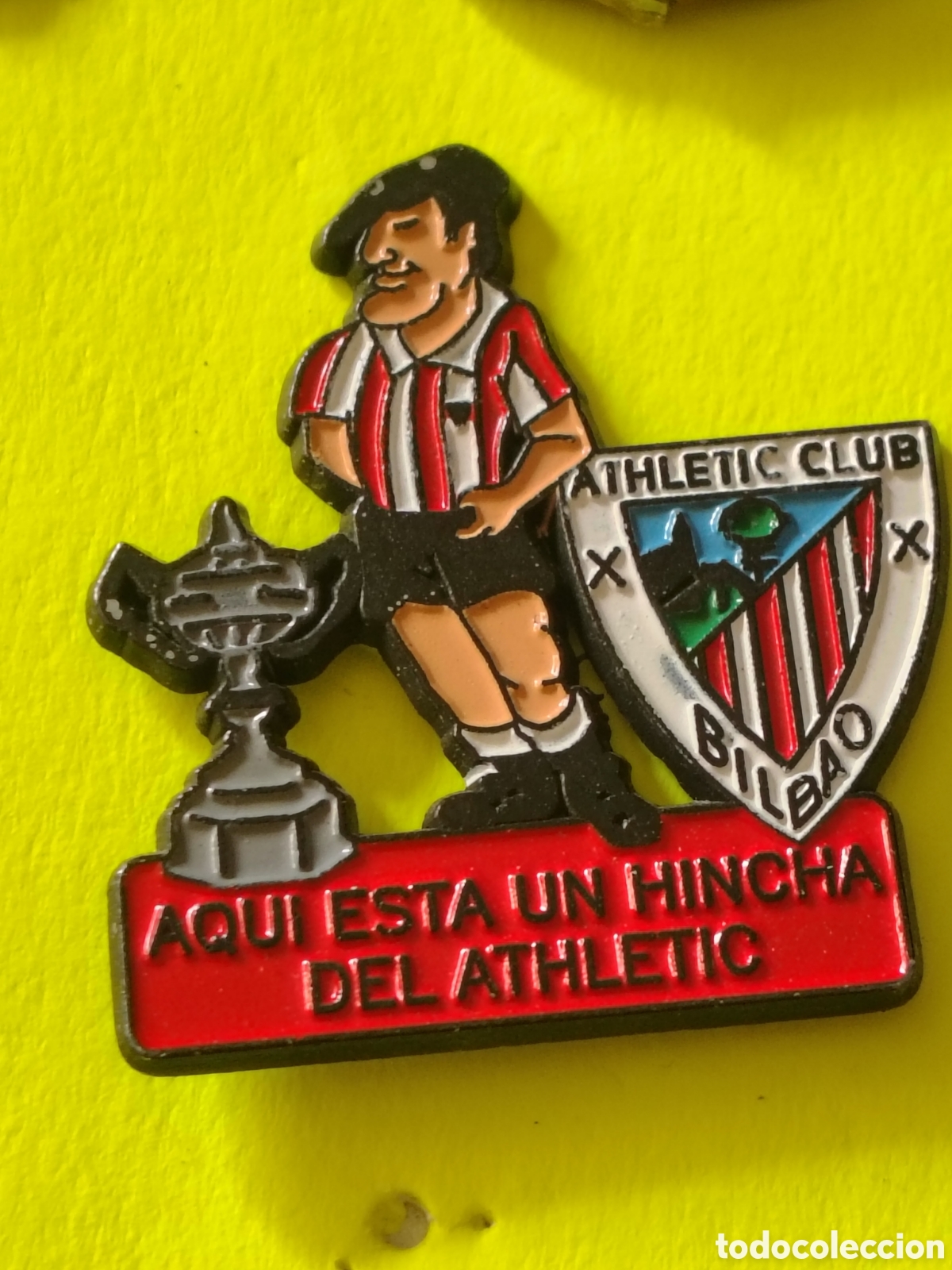 Collezionismo sportivo: PIN FUTBOL ATHLETIC DE BILBAO
