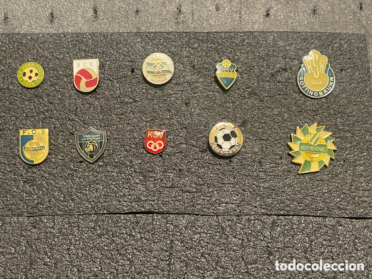 Coleccionismo deportivo: LOTE 1 DE 10 PINS DE AUSTRIA - Foto 1