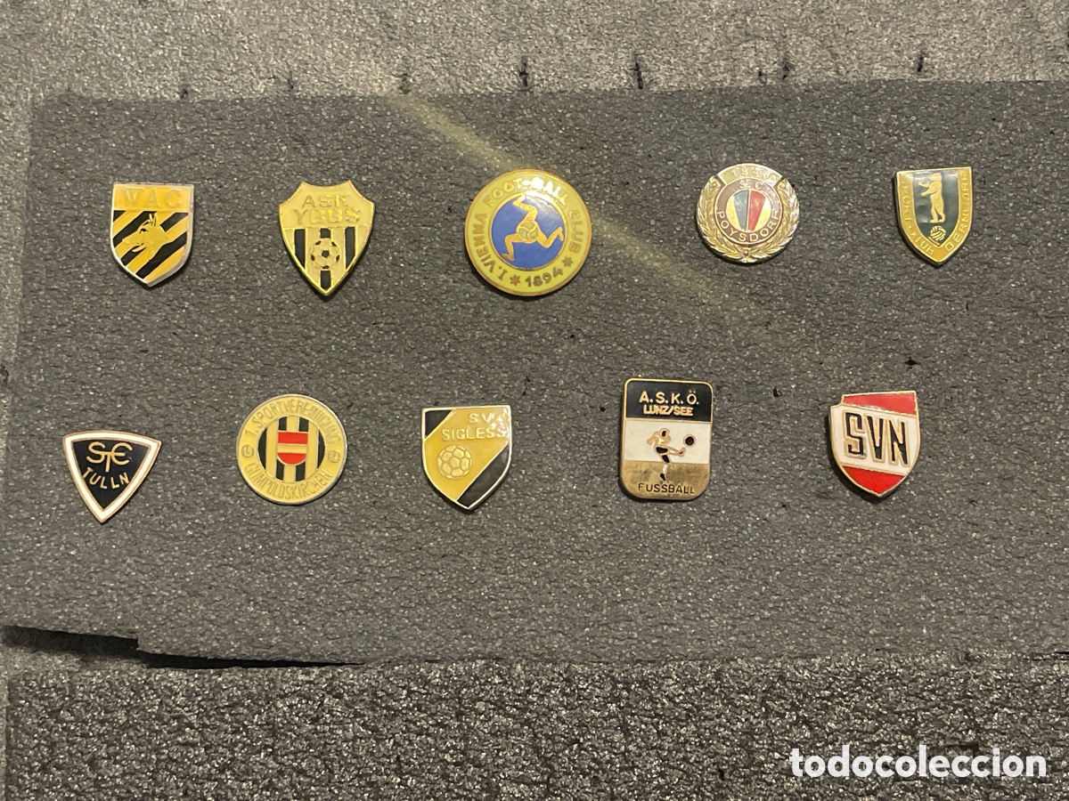 Sports collectibles: LOTE 5 DE 10 PINS DE AUSTRIA
