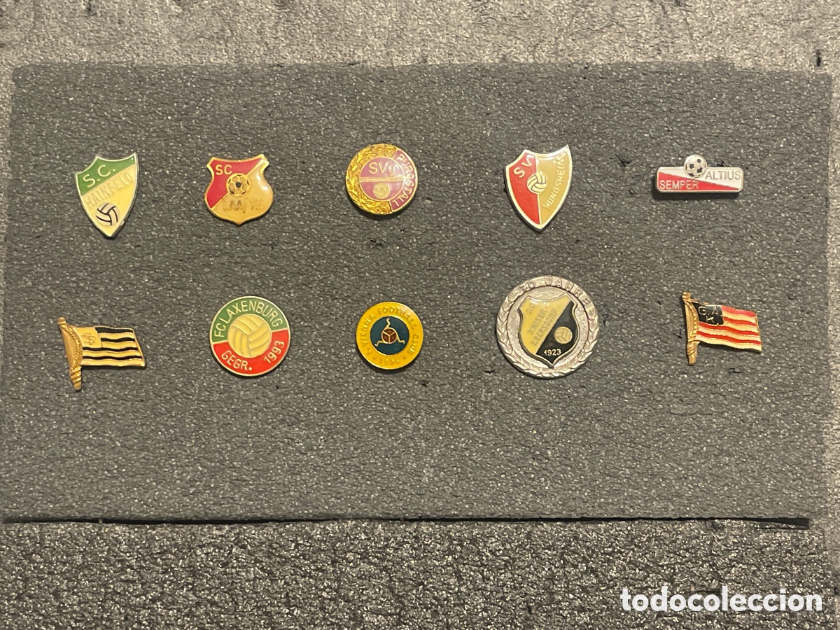 Sports collectibles: LOTE 6 DE 10 PINS DE AUSTRIA