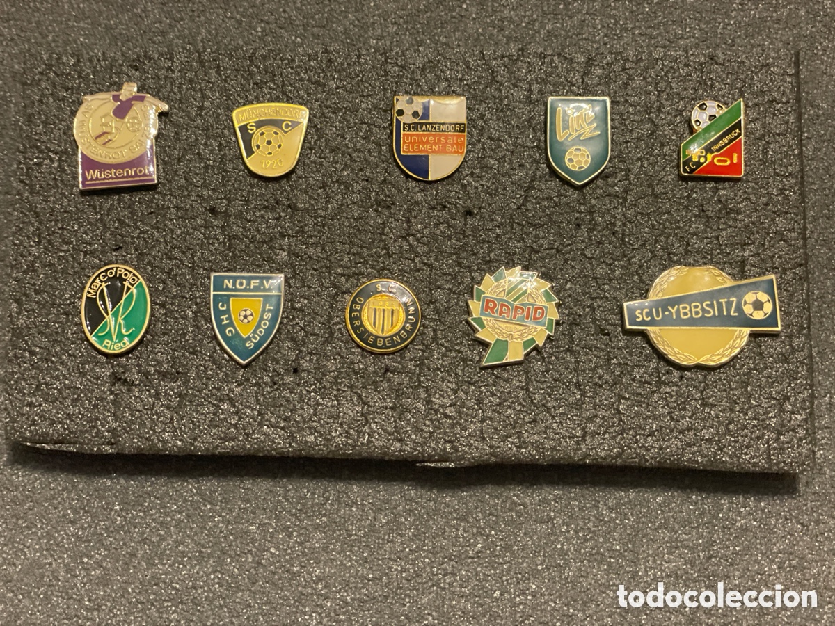 Coleccionismo deportivo: LOTE 12 DE 10 PINS DE AUSTRIA - Foto 1