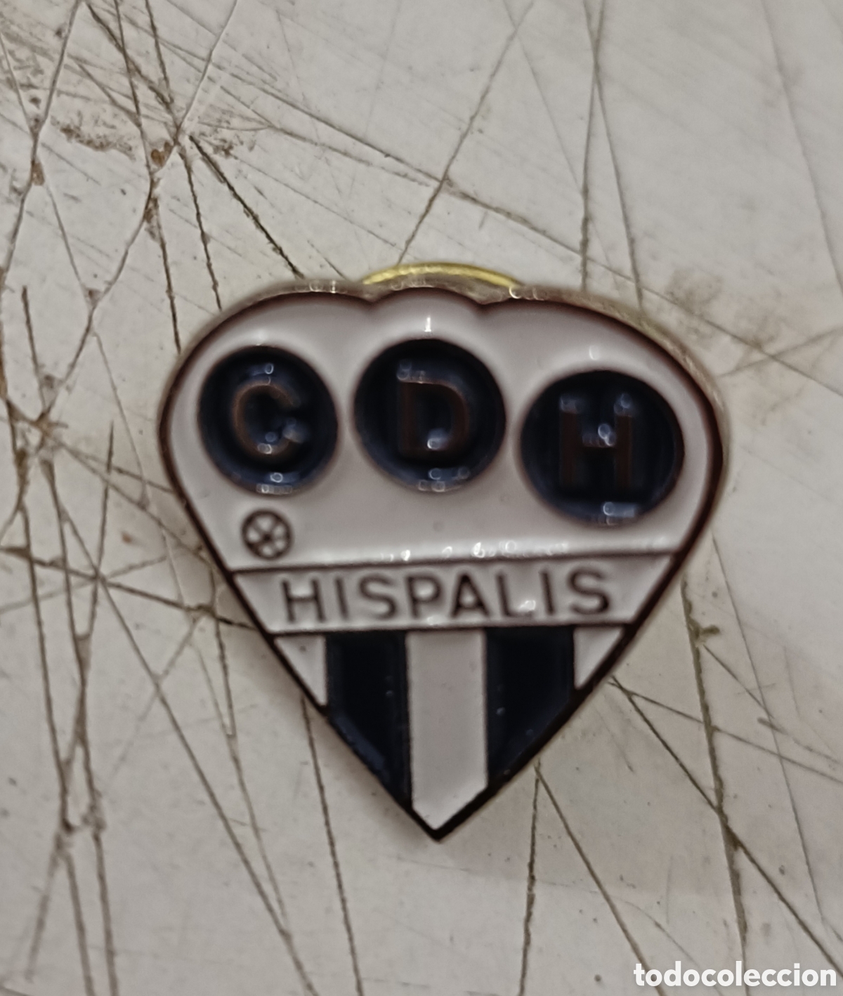 Collezionismo sportivo: Pin de futbol. C. D. H. Hispalis