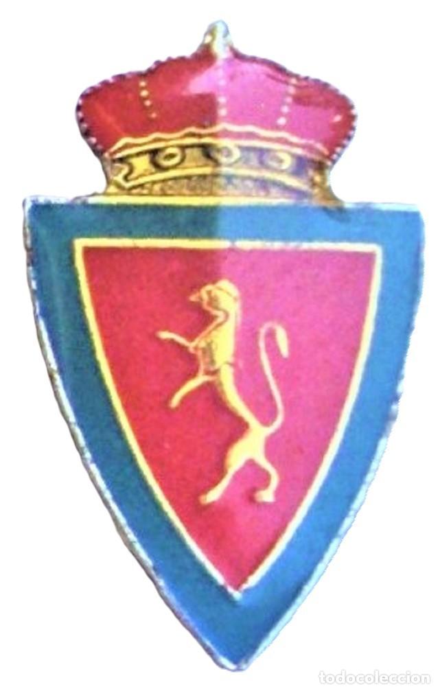 Coleccionismo deportivo: PIN REAL ZARAGOZA ESCUDO - Foto 1