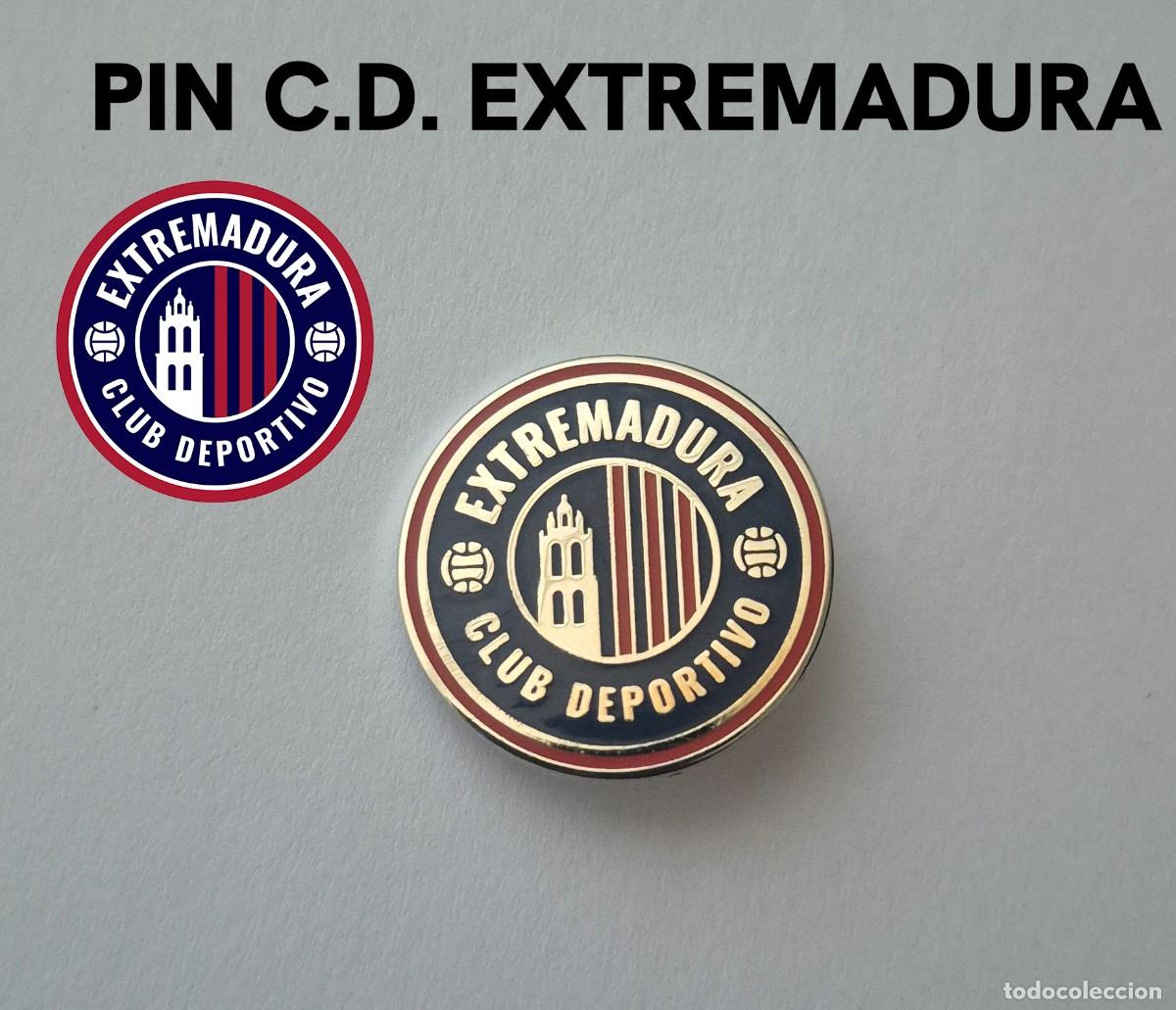 Coleccionismo deportivo: Pin del C.D. Extremadura - Equipo de f&uacute;tbol de Almendralejo